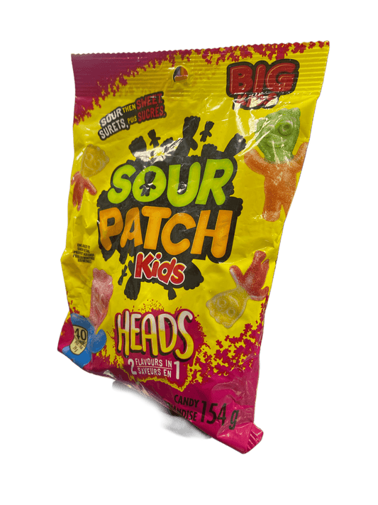 Sour Patch Kids Heads 154G - Canadian Edition - www.Shopthatapp.com