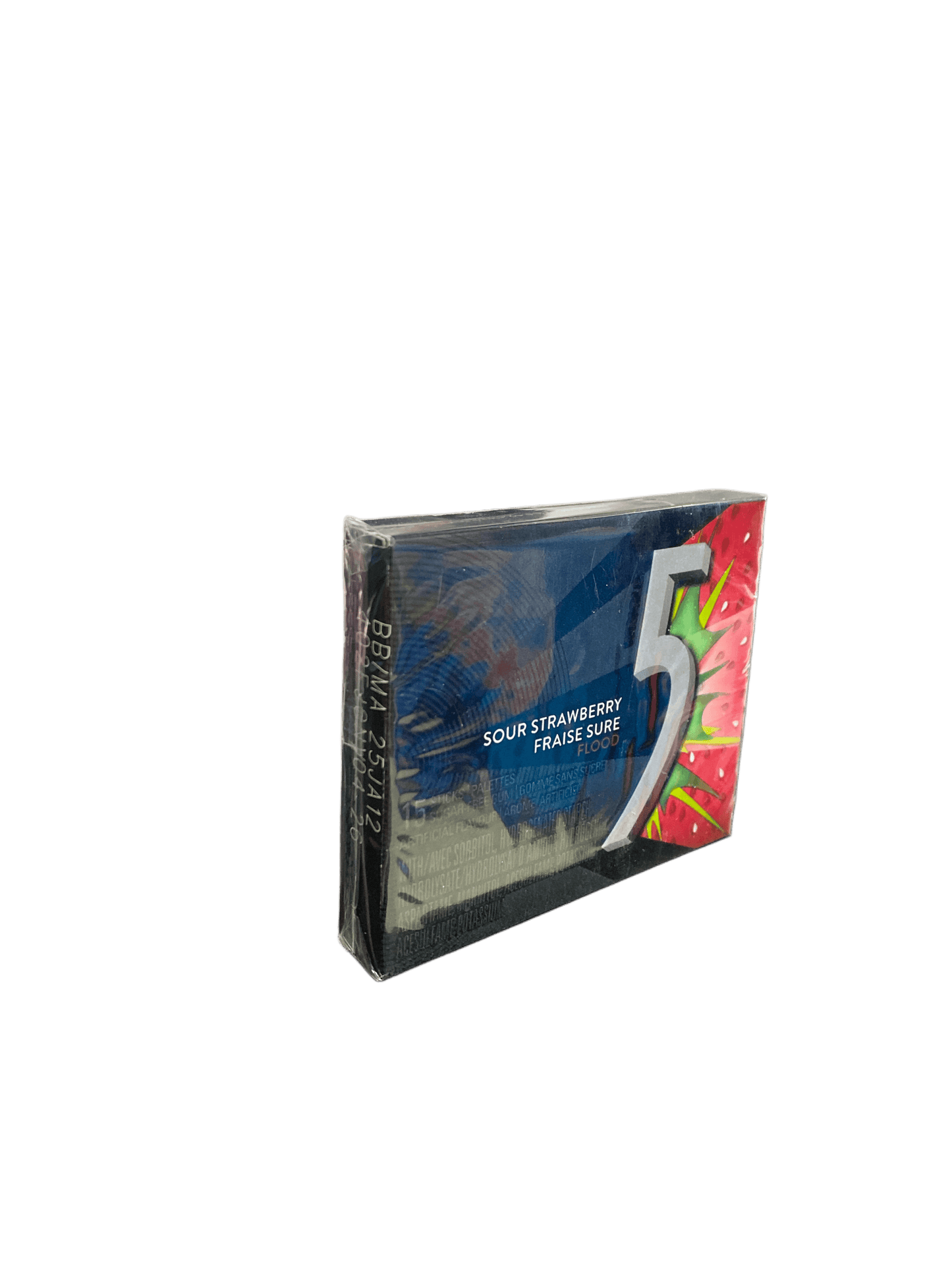 5 Gum Sour Strawberry 15 Pieces - Canadian Edition - www.Shopthatapp.com