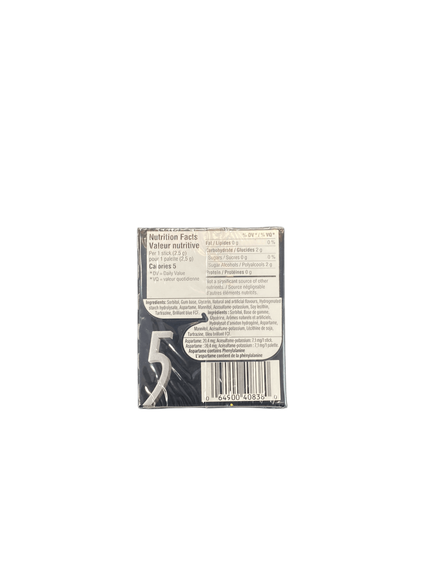 5 Gum Spearmint 15 Sticks - Canadian Edition - www.Shopthatapp.com