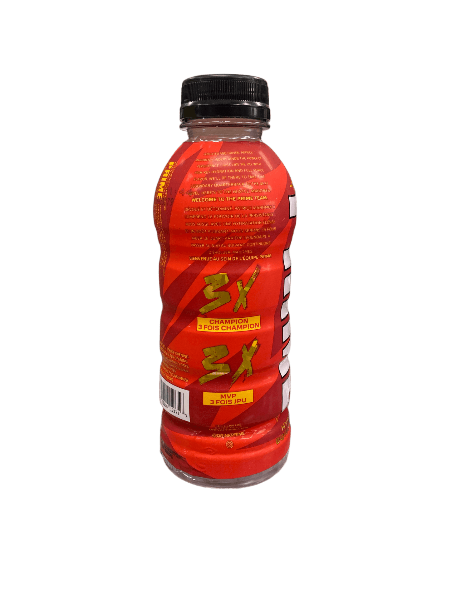 Prime Hydration NFL Patrick Mahomes Drink 500ML - Canadian Edition - www.Shopthatapp.com