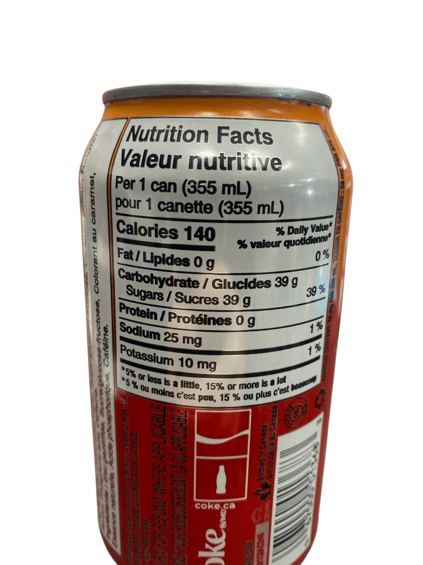 Coca Cola Orange Cream Soda Can 355 ML - Canadian Edition - www.Shopthatapp.com