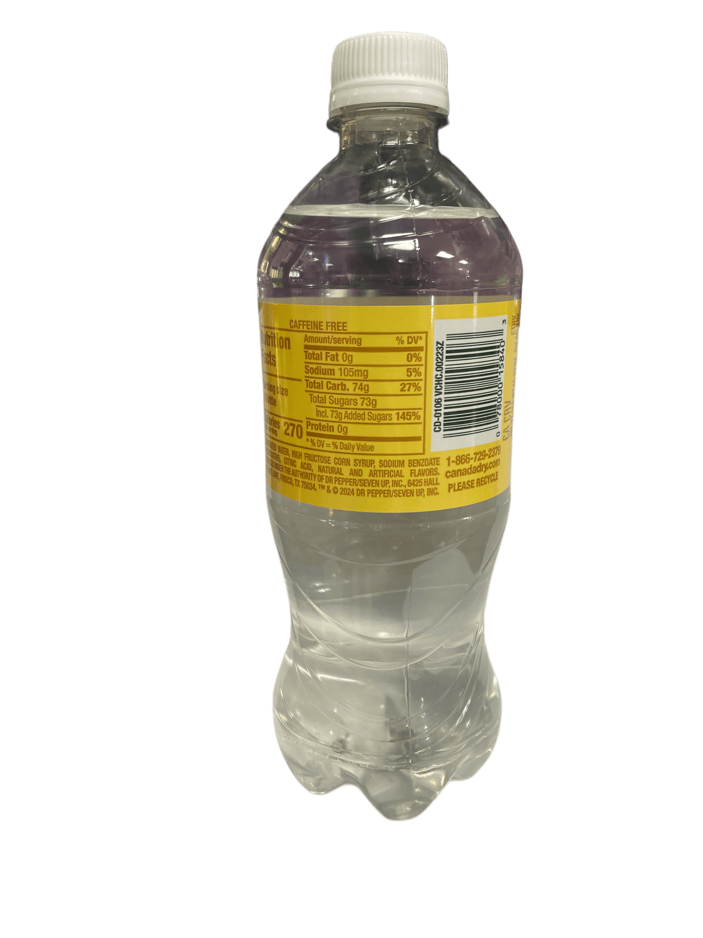 Canada Dry Vanilla Cream 591ML - U.S Edition - www.Shopthatapp.com