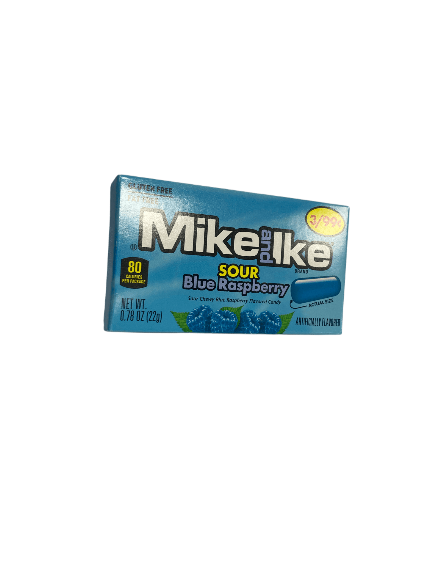 Mike And Ike Sour Blue Raspberry 0.70OZ - www.Shopthatapp.com
