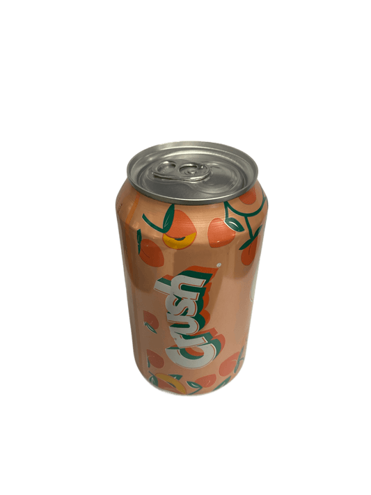 Crush Peach Soda Can 355ML - U.S Edition - www.Shopthatapp.com