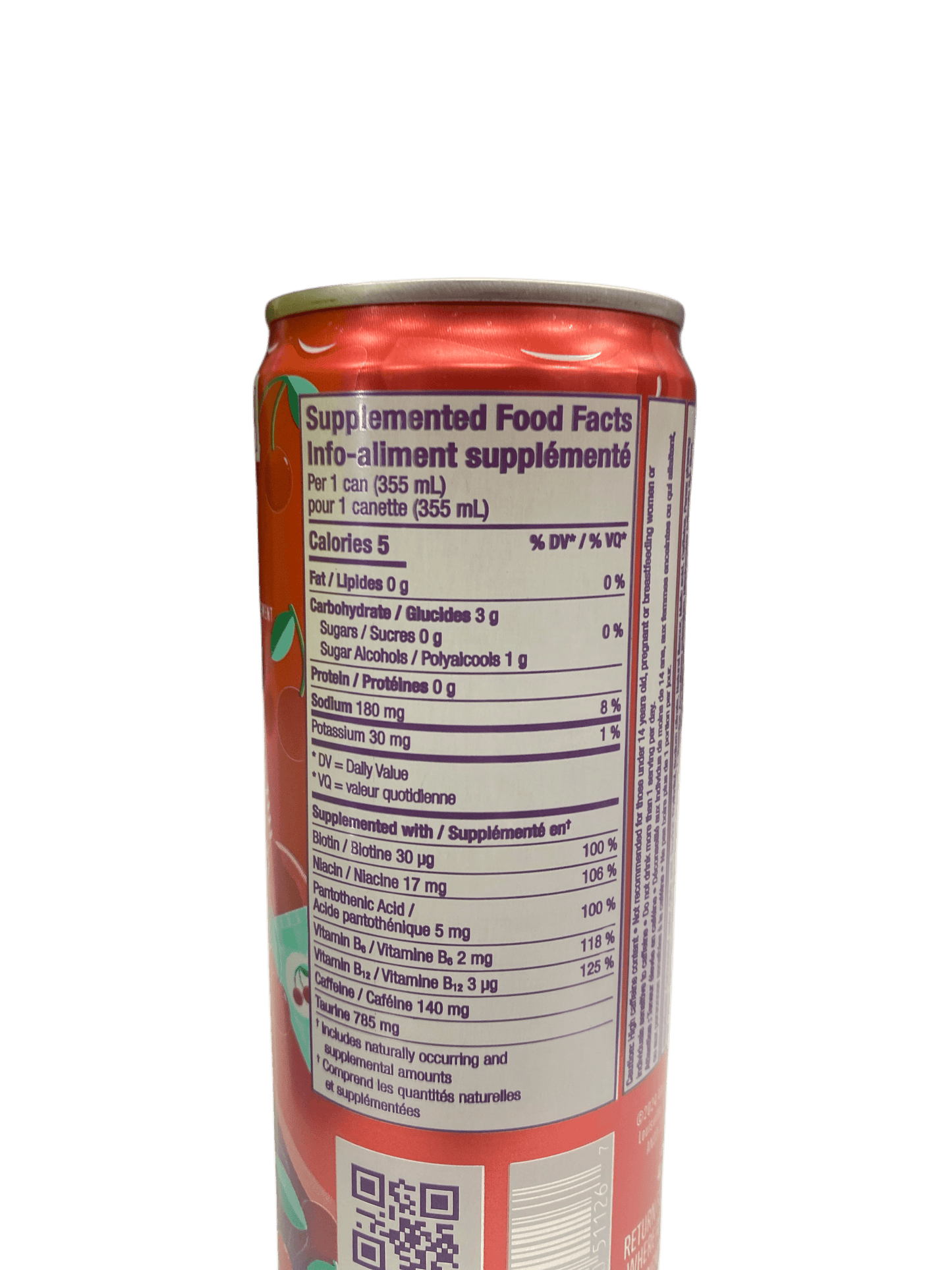 Alani Nu Energy - Cherry Slush 355ML - Canadian Edition - www.Shopthatapp.com