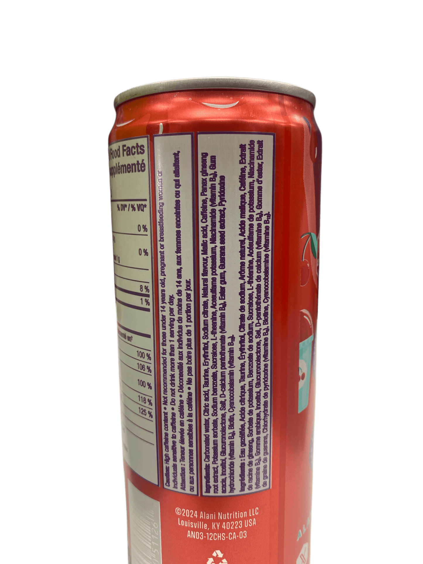 Alani Nu Energy - Cherry Slush 355ML - Canadian Edition - www.Shopthatapp.com