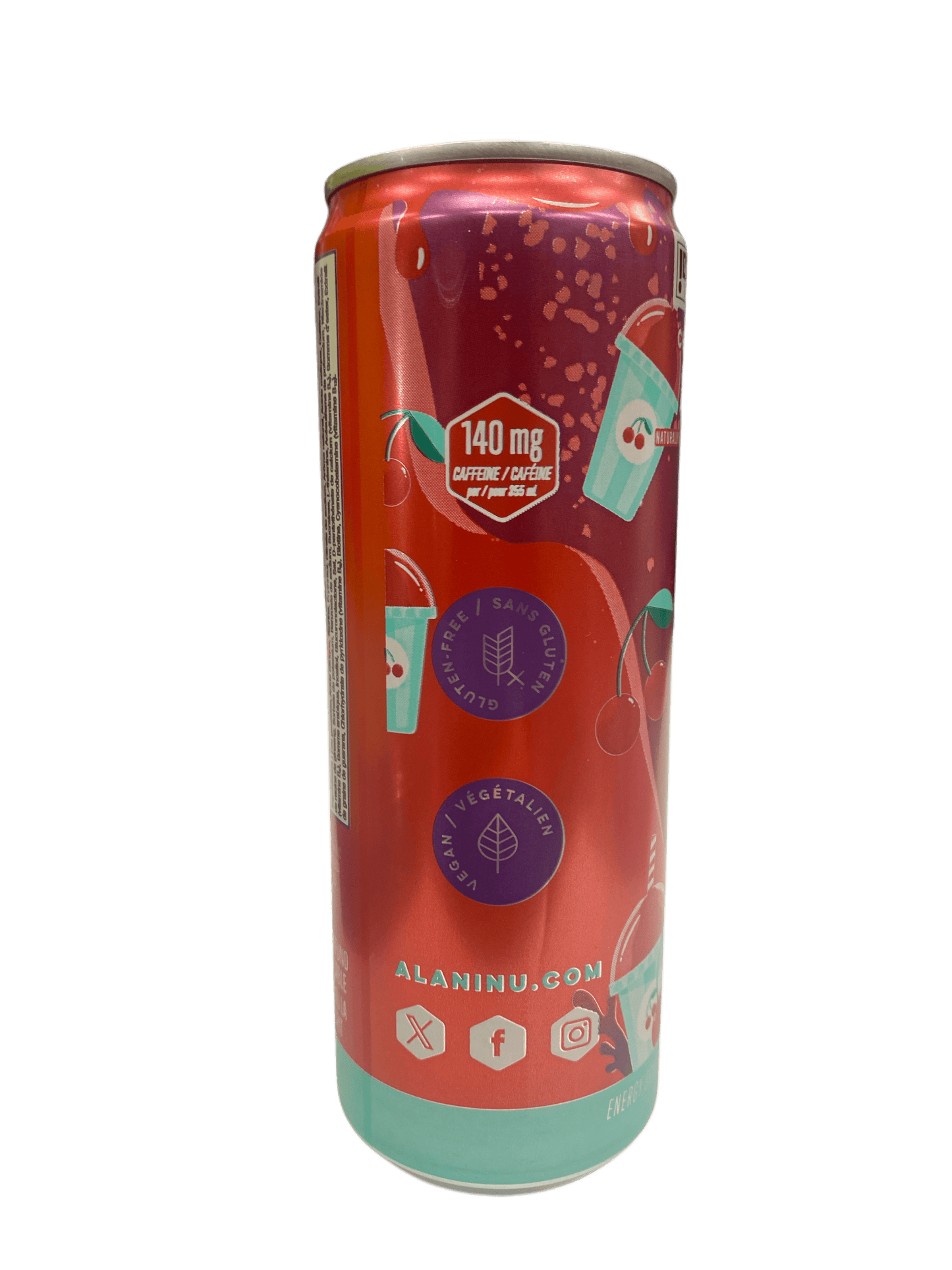 Alani Nu Energy - Cherry Slush 355ML - Canadian Edition - www.Shopthatapp.com