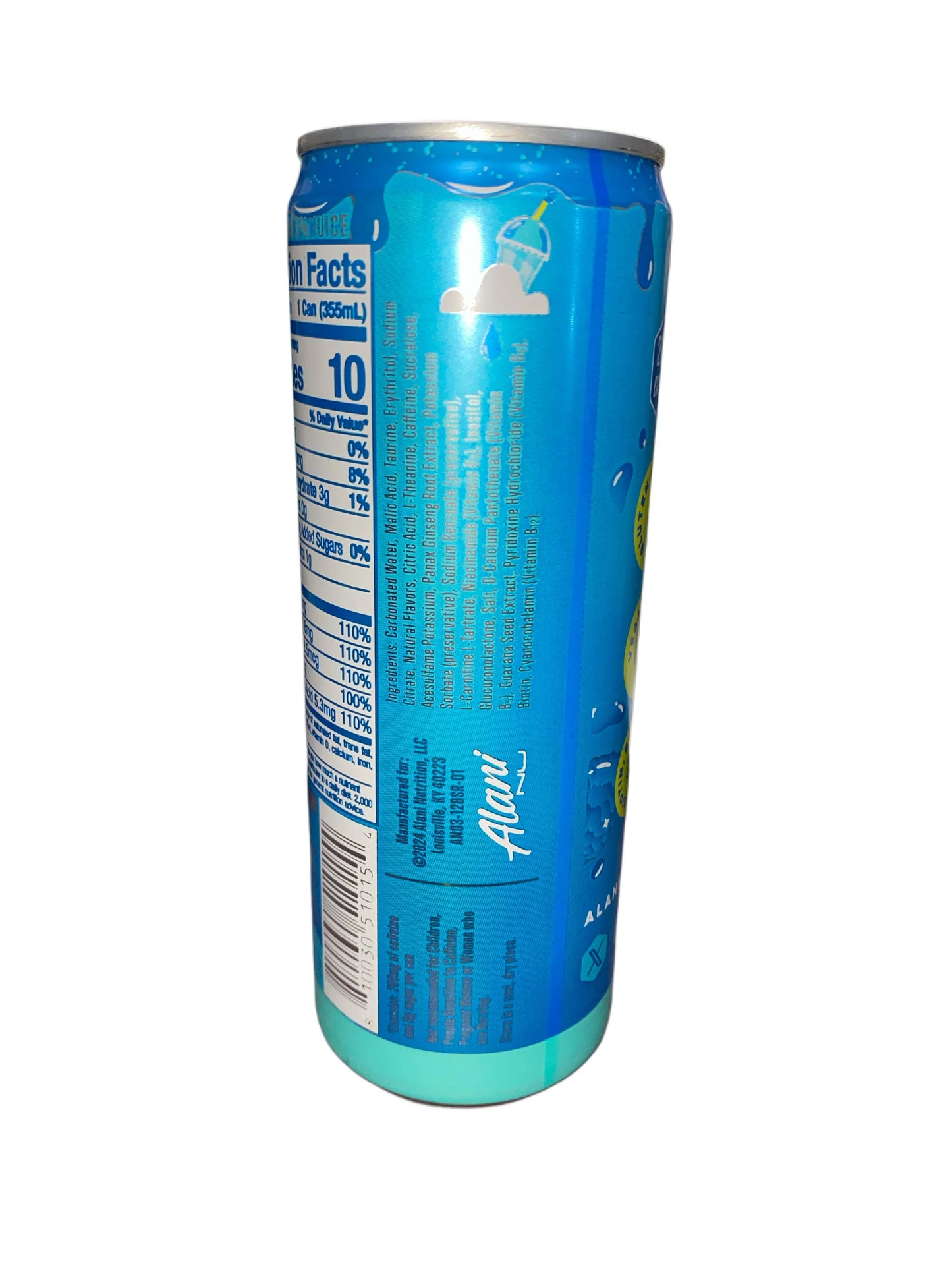 Alani Nu Blue Slush Energy Drink 355ML - U.S Edition - www.Shopthatapp.com