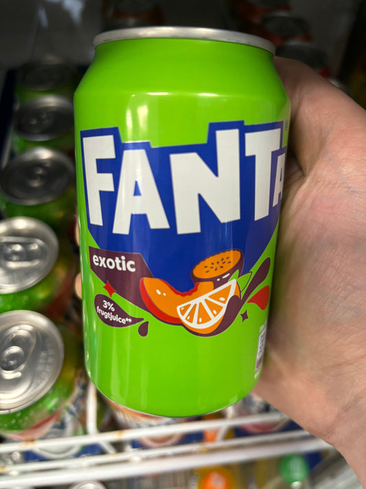 Fanta Exotic Can 330ML - German Edition - www.Shopthatapp.com