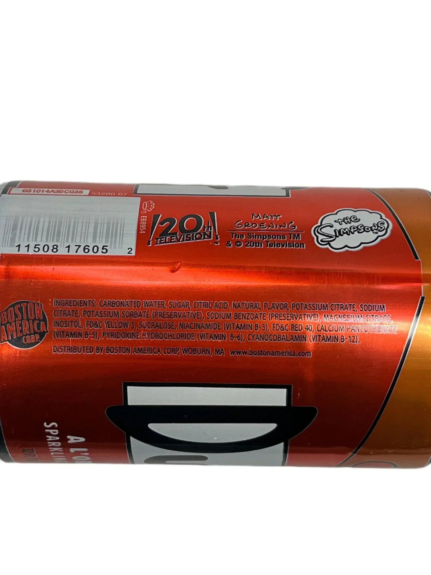 Boston America Simpsons Duff A L'Orange Sparkling 355ML - www.Shopthatapp.com