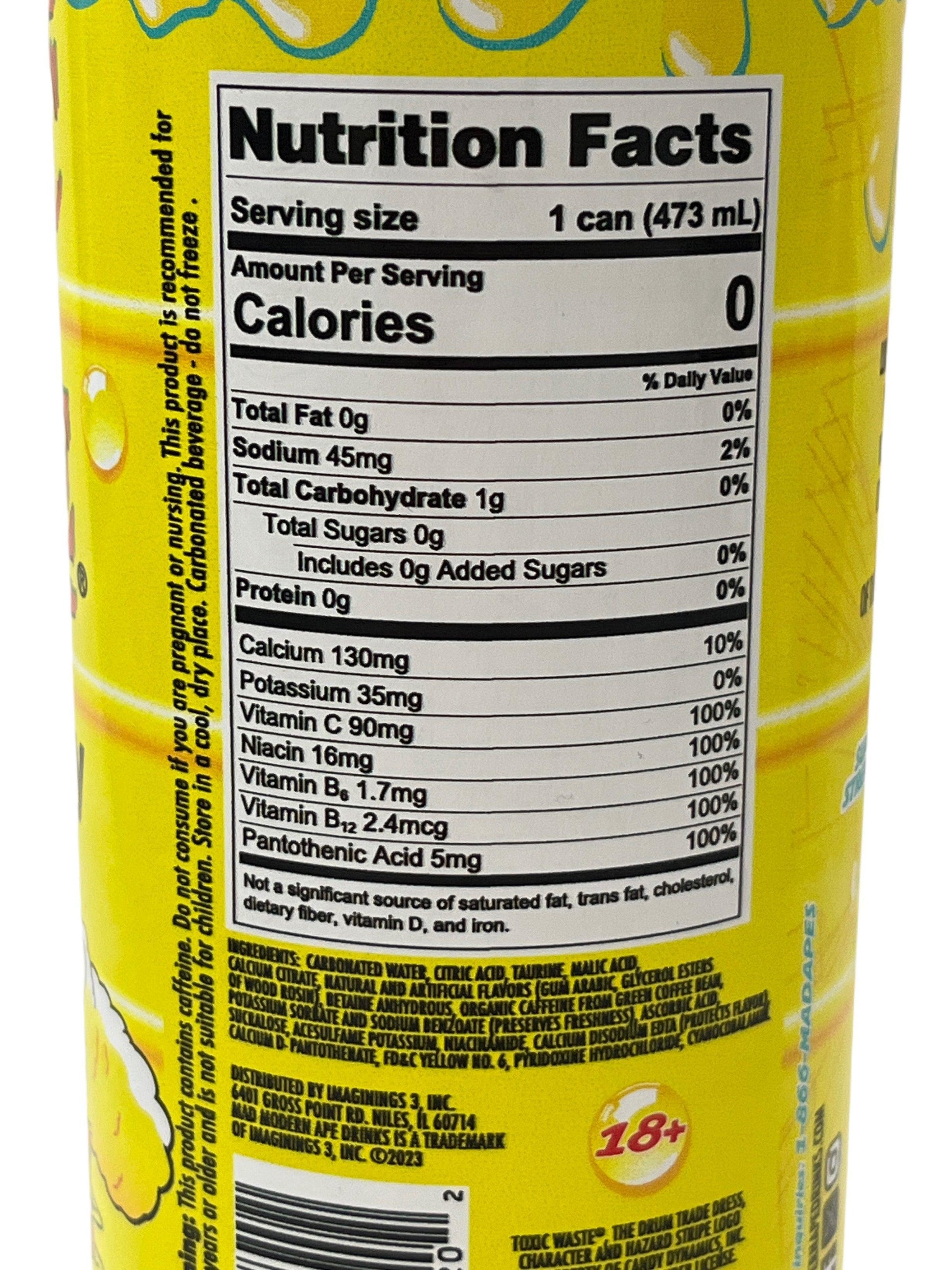 Toxic Waste Tantalizing Tropical Energy Drink 473ML - www.Shopthatapp.com