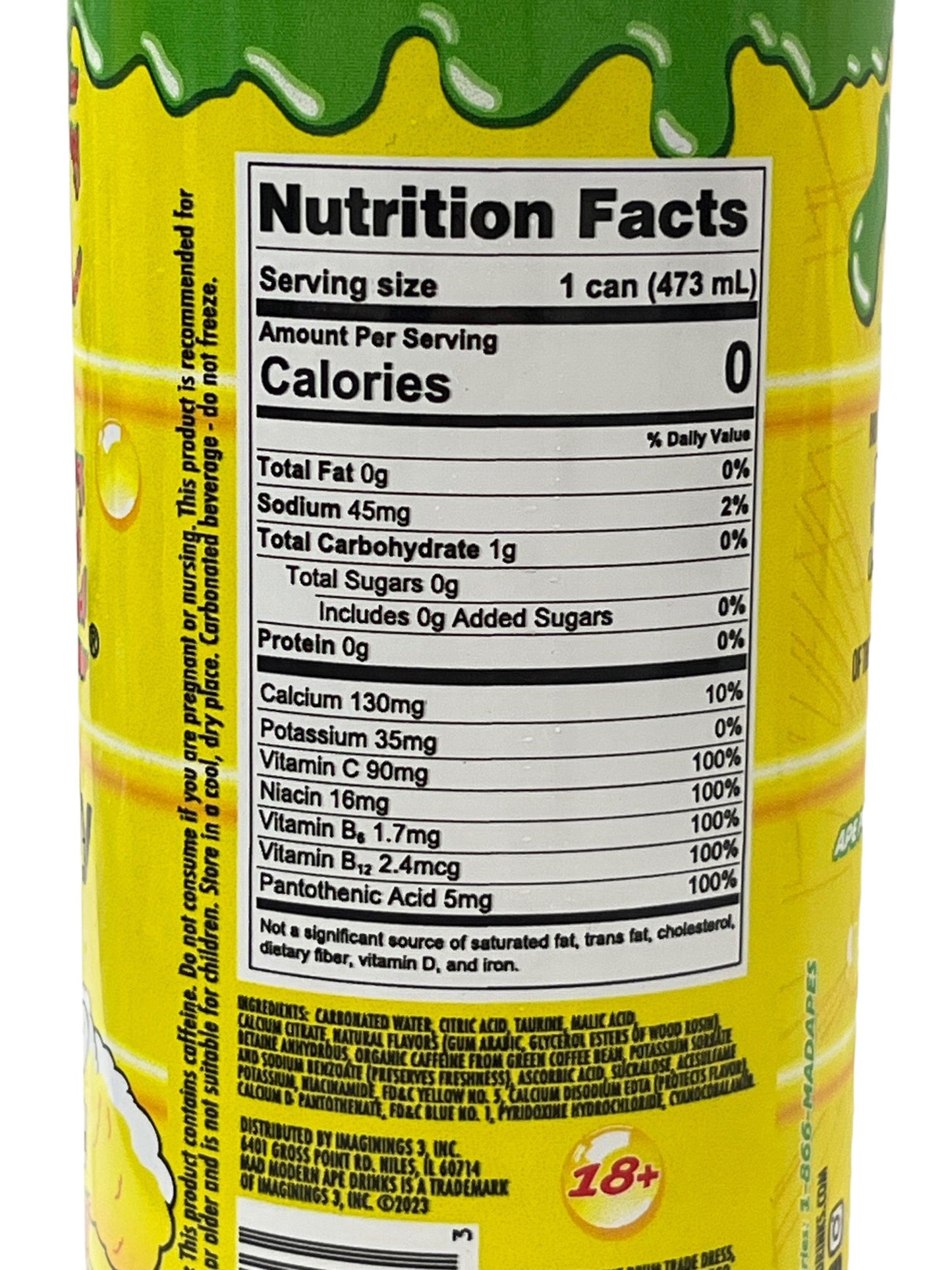 Toxic Waste Sociable Sour Apple Energy Drink 473ML - www.Shopthatapp.com