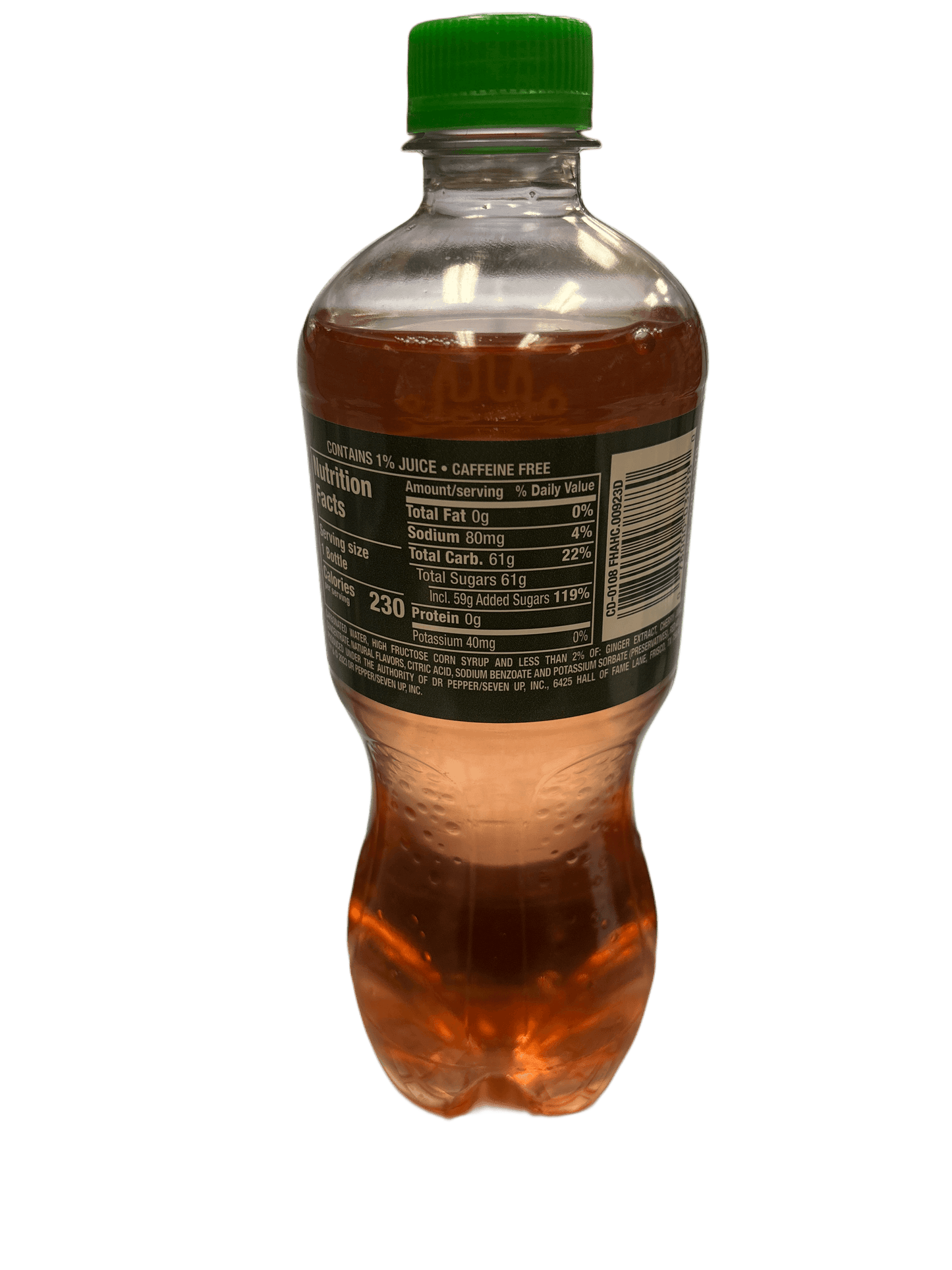 Canada Dry Fruit Splash Cherry Ginger Ale 591ML - www.Shopthatapp.com