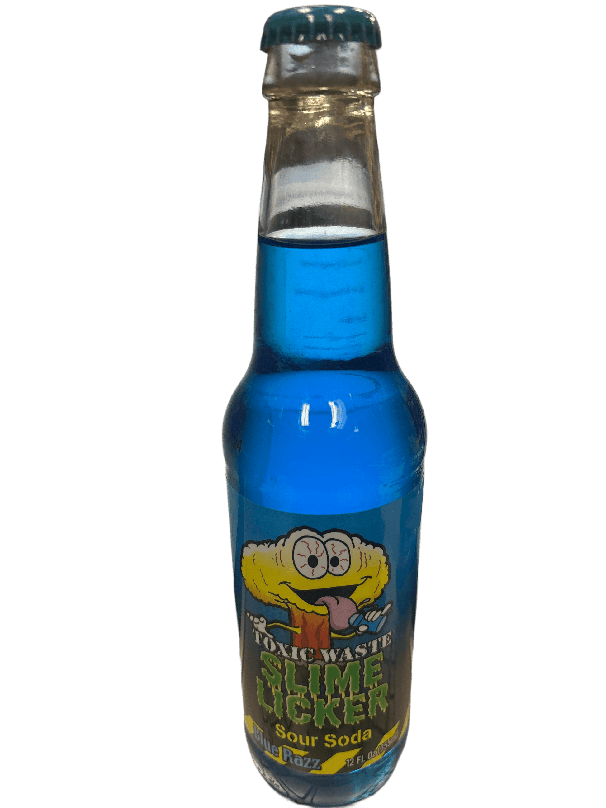 Toxic Waste Slime Licker Sour Soda Blue Razz 355ML - www.Shopthatapp.com