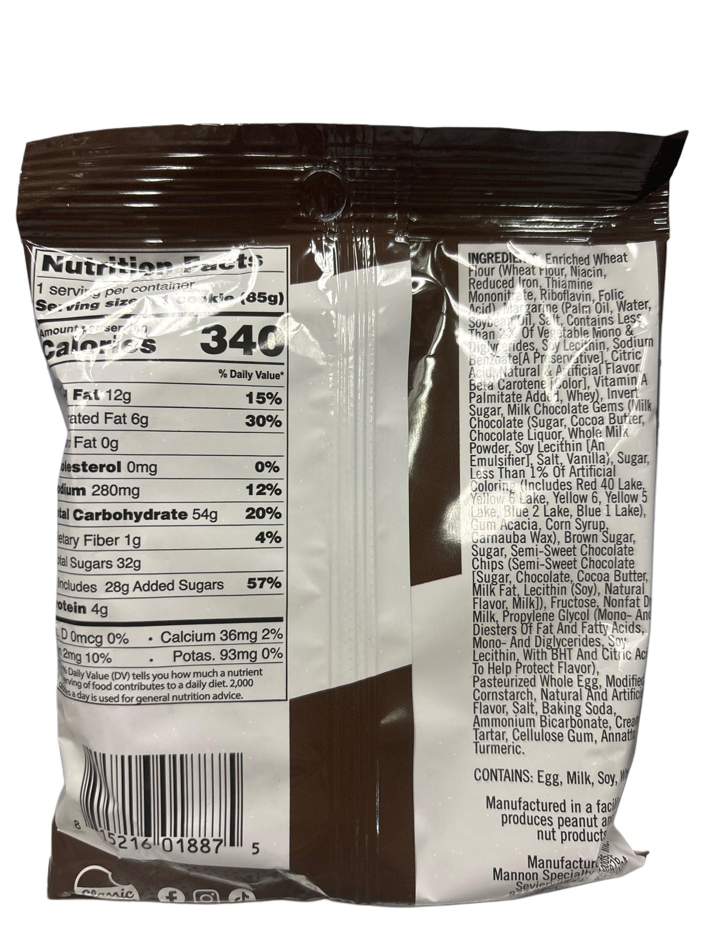 Classic Cookie Candy Cookie Chocolate Chip 84G - www.Shopthatapp.com