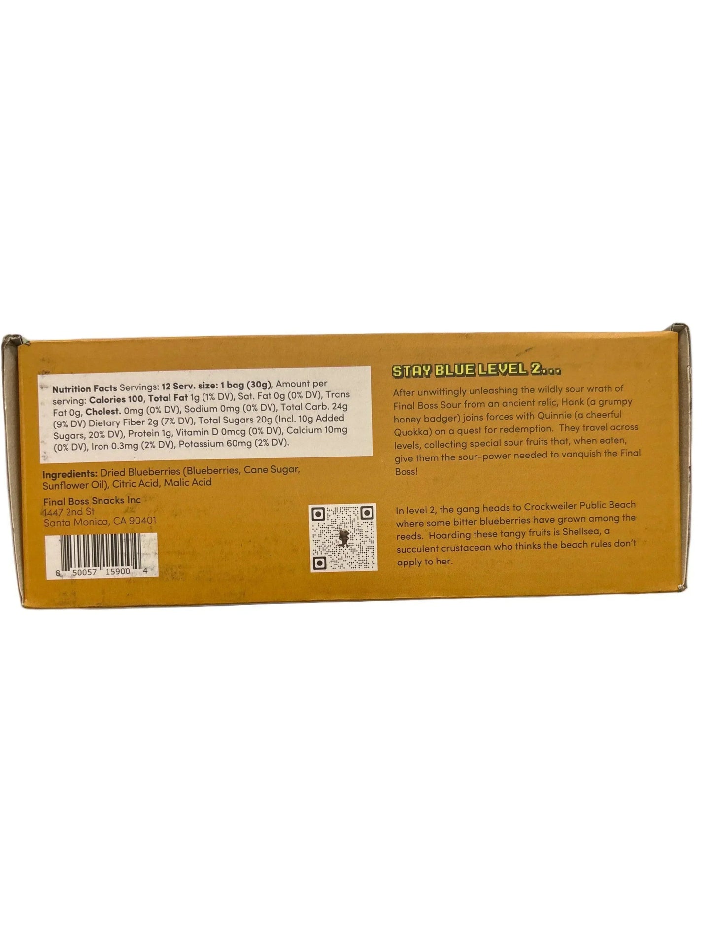 FINAL BOSS SOUR Level 2 Sour Blueberries Exclusive Challenge 360G - U.S Edition - www.Shopthatapp.com
