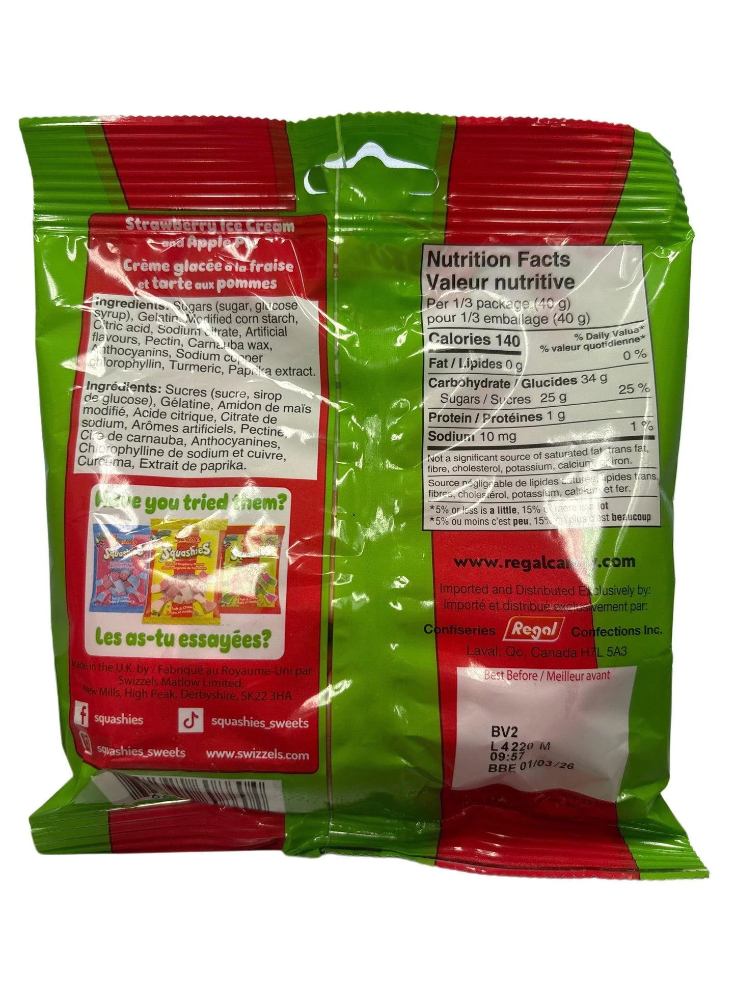 Squashies Naughty Or Nice Soft & Chewy 120G - www.Shopthatapp.com