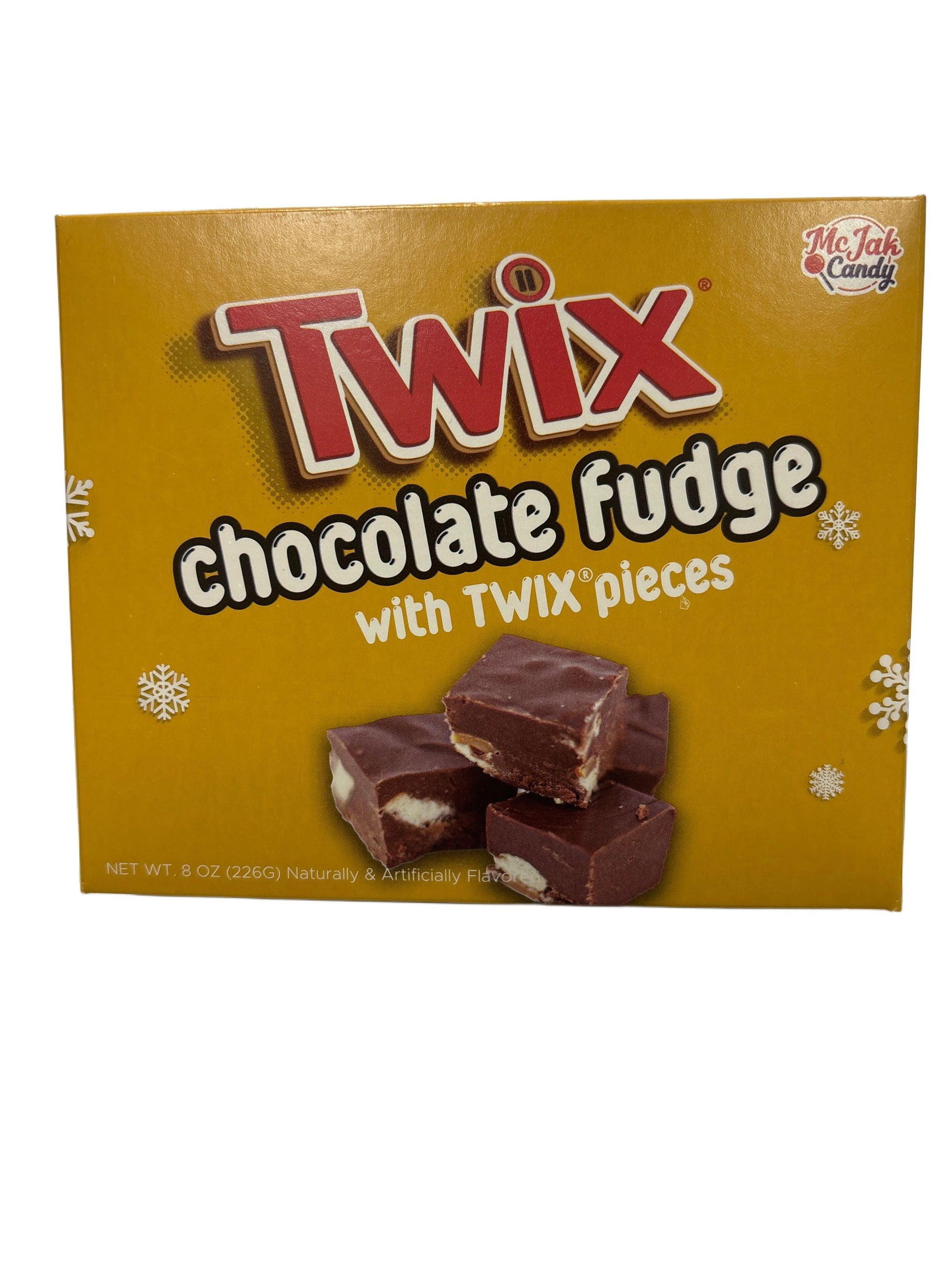 Twix Chocolate Fudge Holiday With Twix Pieces 8OZ - www.Shopthatapp.com