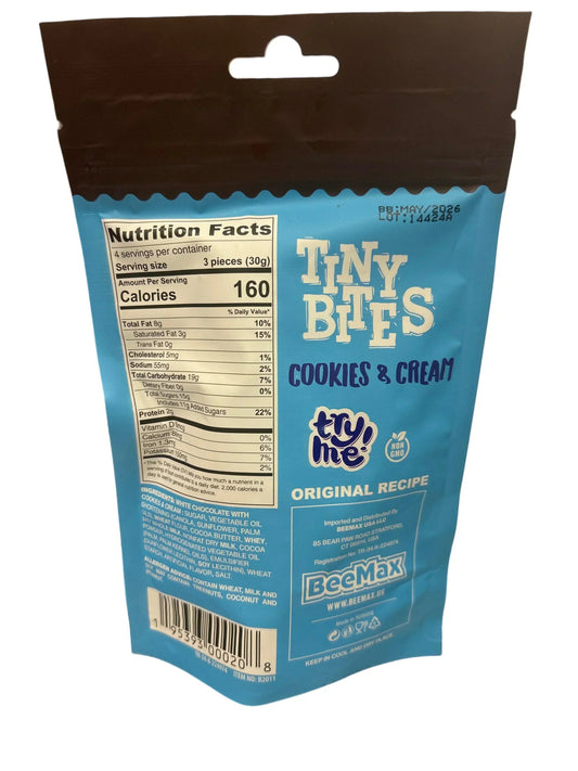 Tiny Bites Waffle Cones Cookies & Cream 4.24OZ - www.Shopthatapp.com