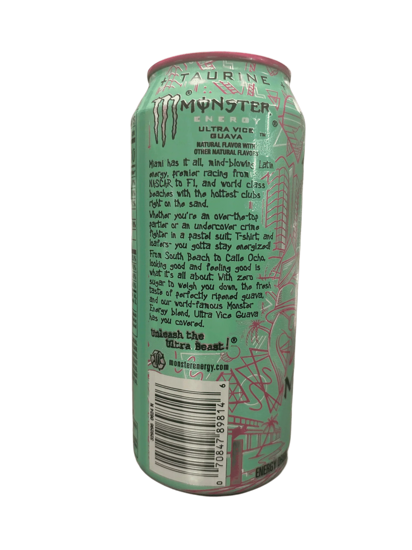 Monster Energy Zero Sugar Ultra Vice Guava 16OZ - Canadian Edition - www.Shopthatapp.com