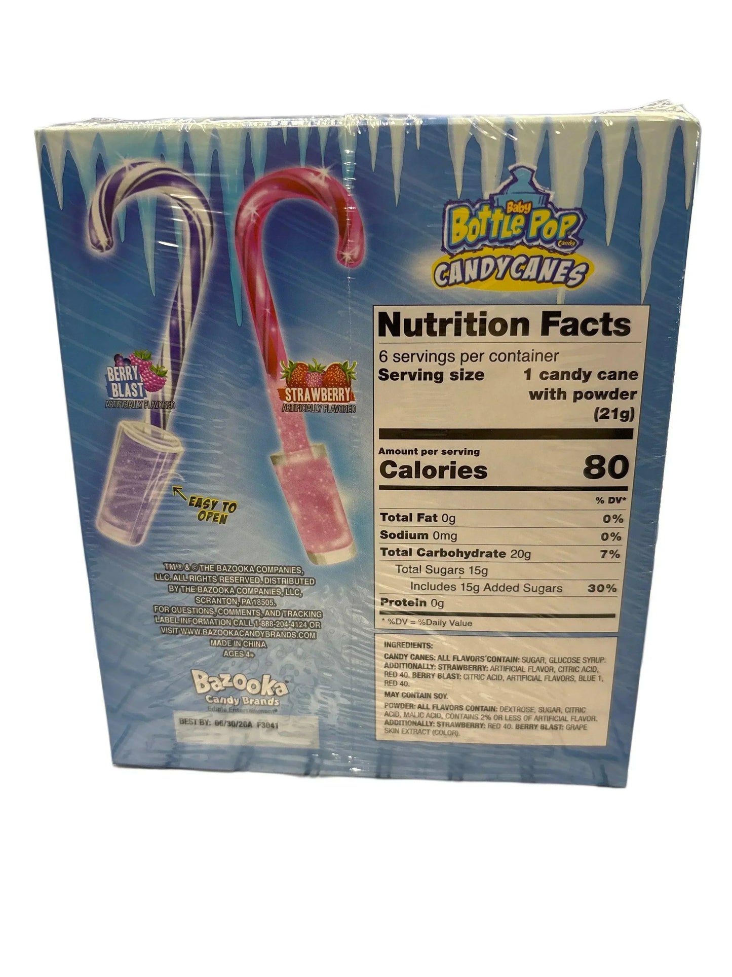 Baby Bottle Pop Christmas Candy Canes - 12 Pack - www.Shopthatapp.com
