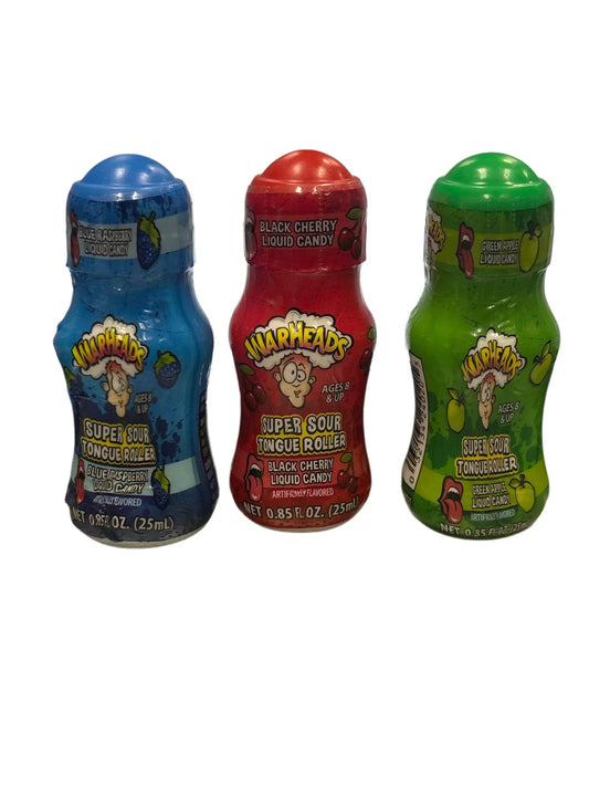 Warheads Super Sour Tongue Roller Assorted Flavors - 0.85OZ - www.Shopthatapp.com