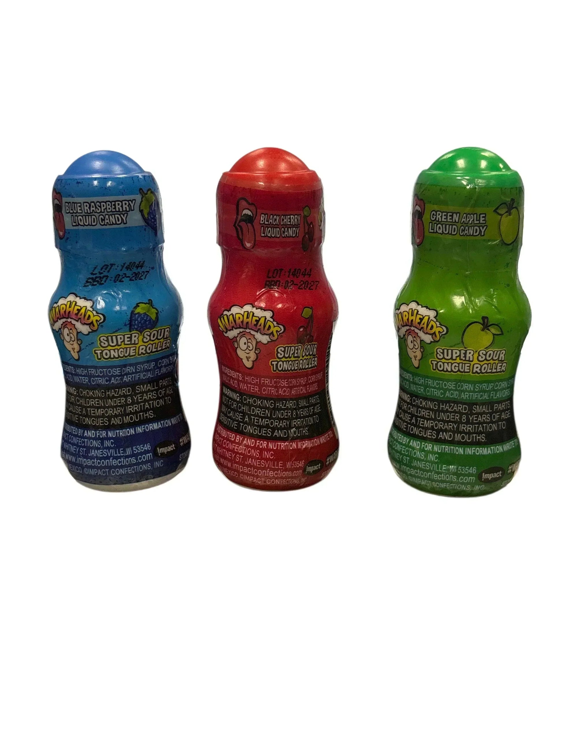 Warheads Super Sour Tongue Roller Assorted Flavors - 0.85OZ - www.Shopthatapp.com