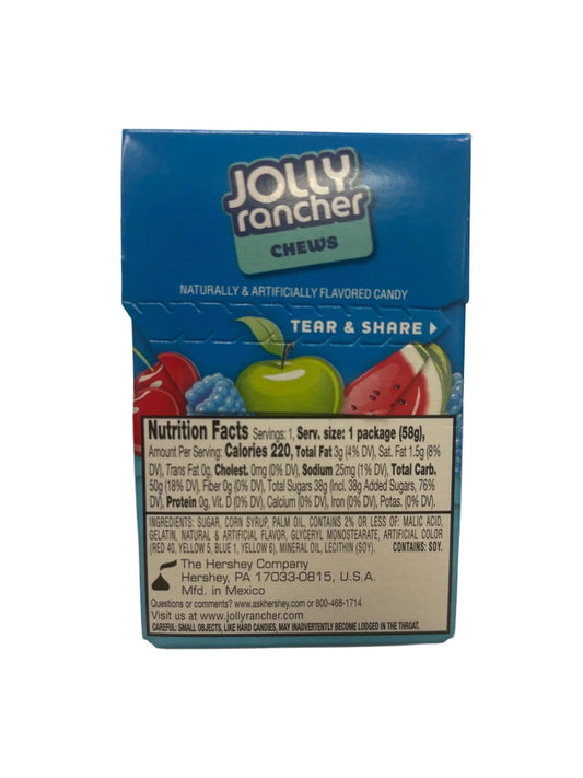 Jolly Rancher Chews Original Flavors 2.06OZ - U.S Edition - www.Shopthatapp.com