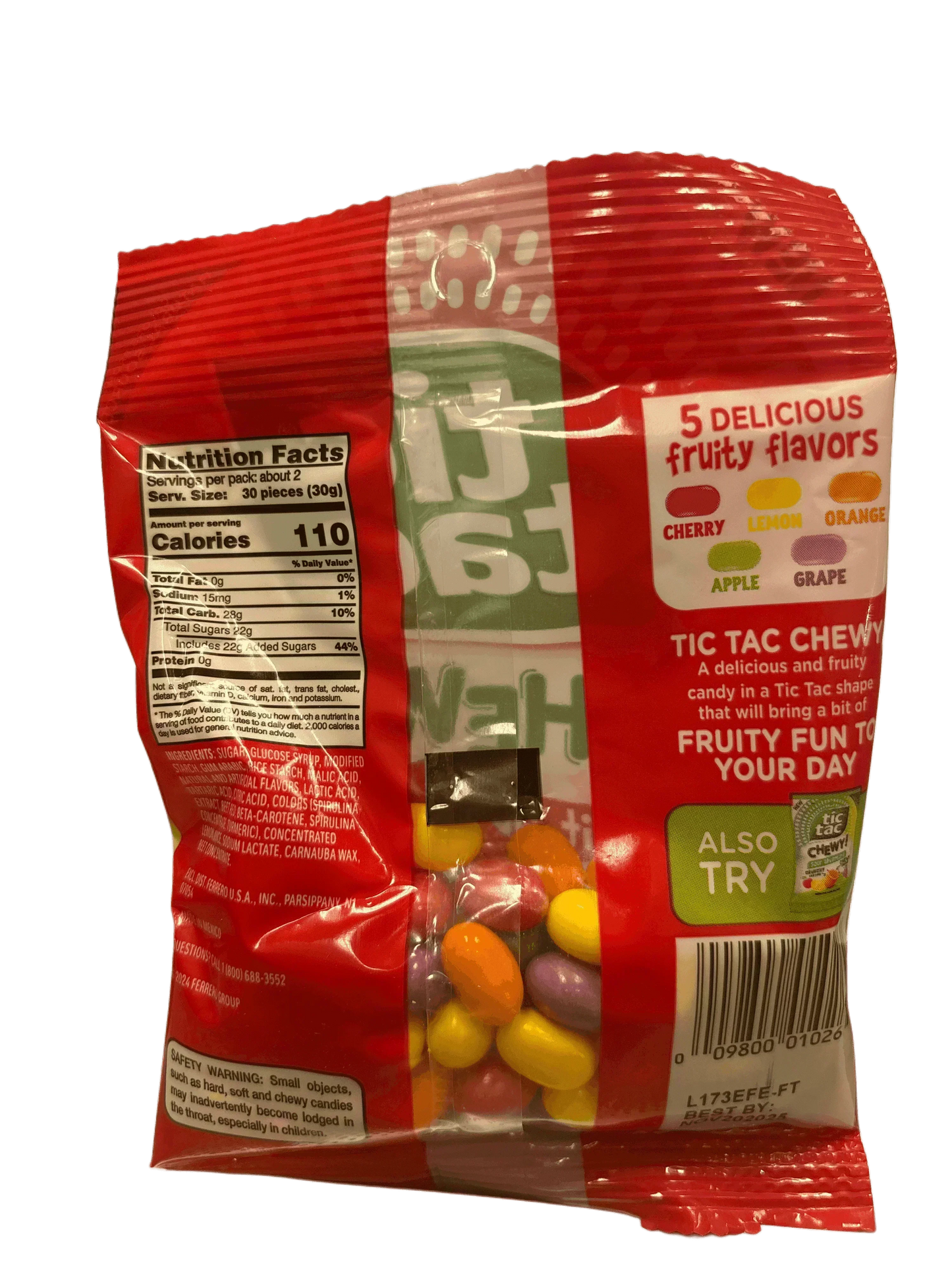 Tic Tac Chewy! Fruit Adventure Candy Bag 2.8OZ - www.Shopthatapp.com