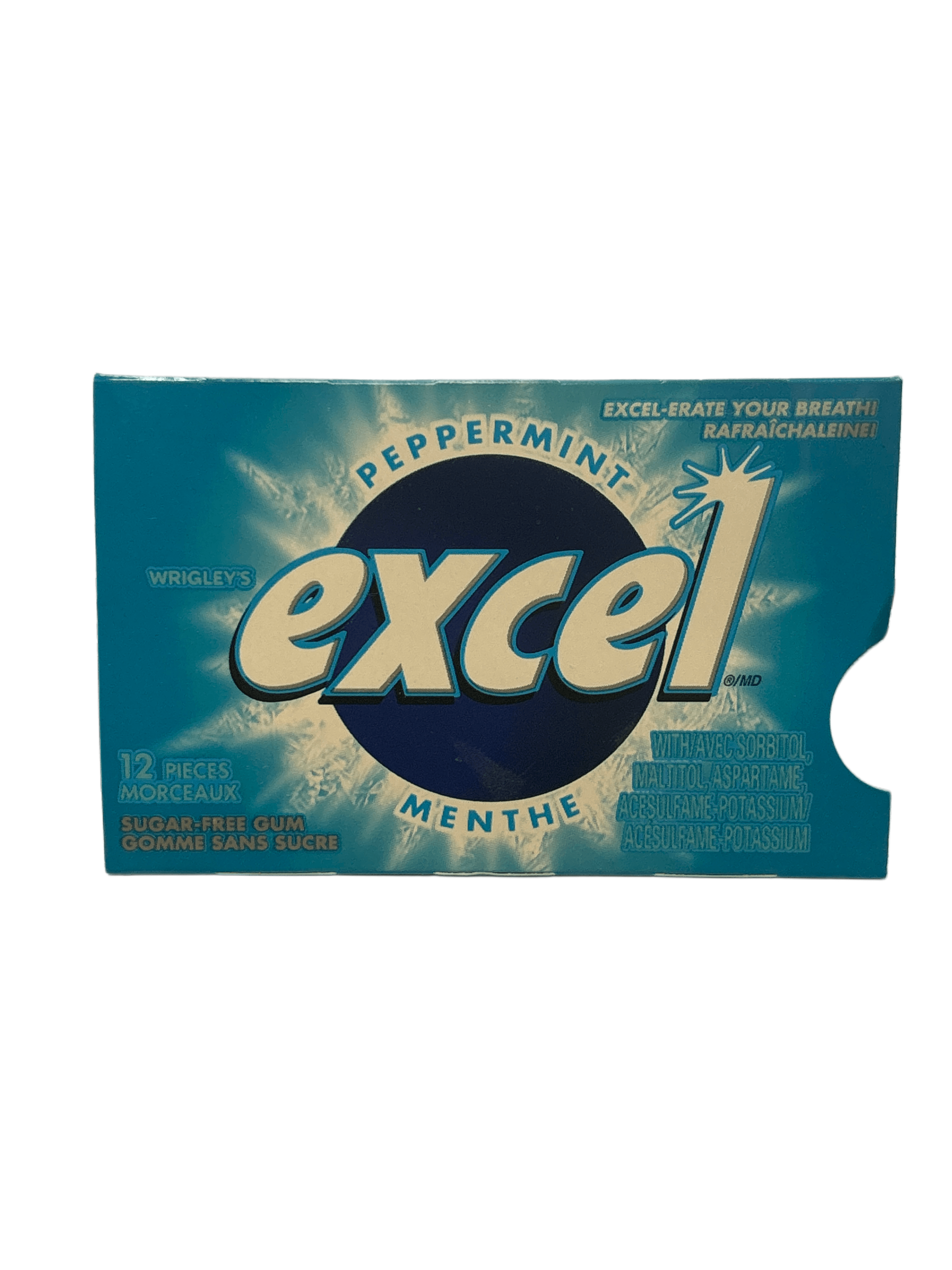 Excel Peppermint Gum 12 Pieces - Canadian Edition - www.Shopthatapp.com