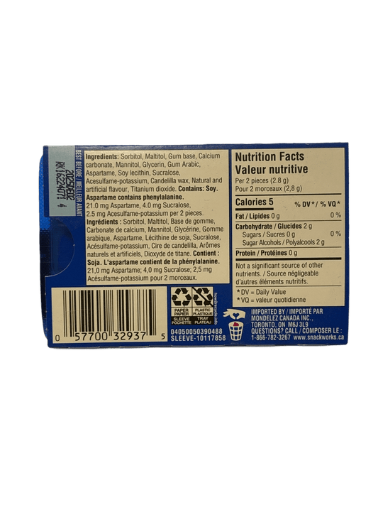 Dentyne Ice Peppermint Gum 12 Pieces - Canadian Edition - www.Shopthatapp.com