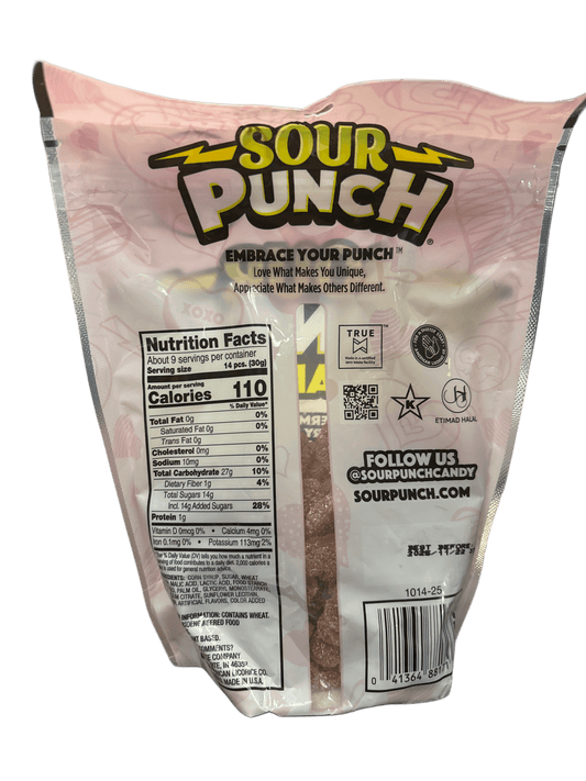 Sour Punch Hearts Valentines Candy Bag 9OZ - www.Shopthatapp.com