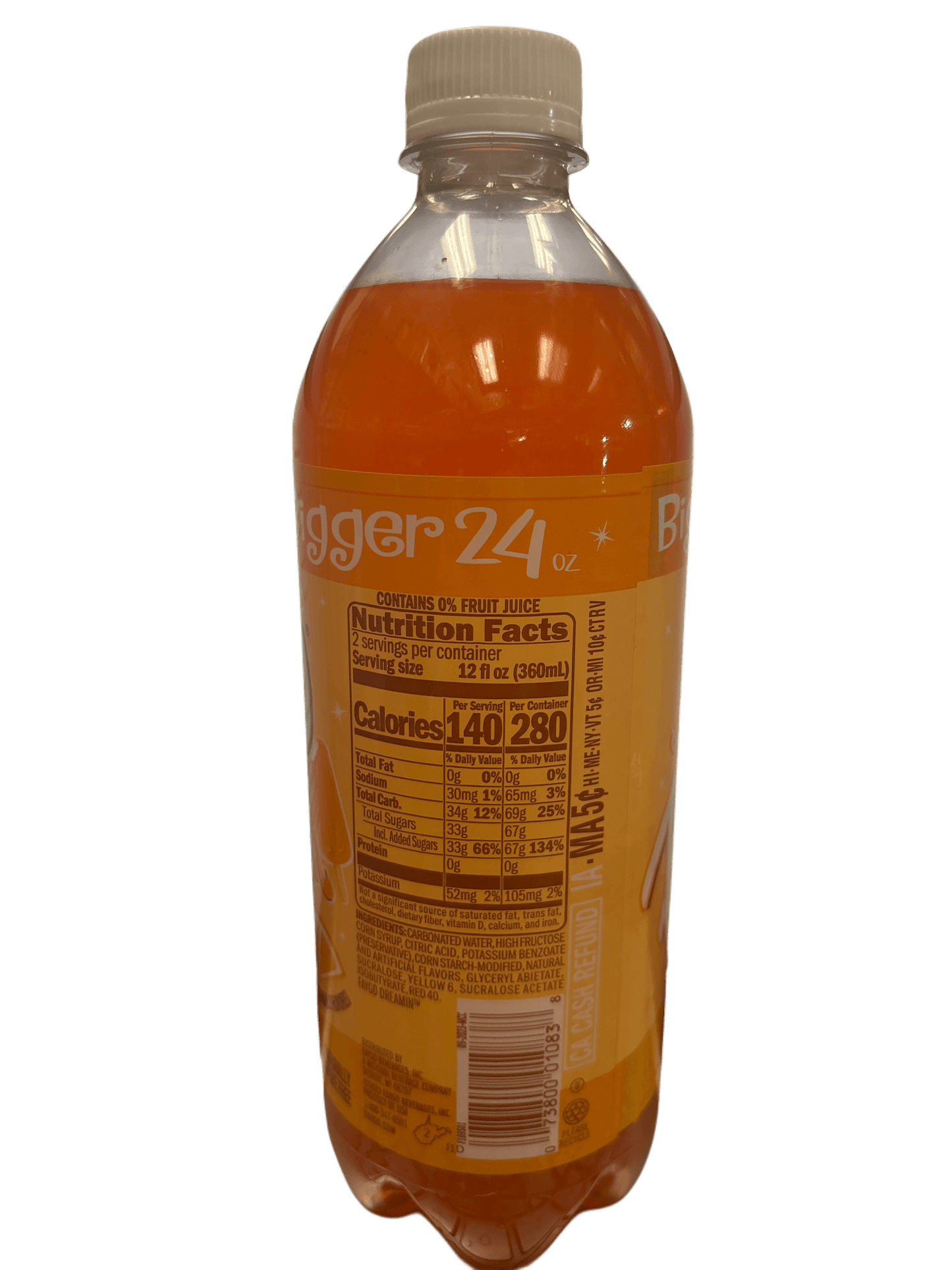 Faygo Orange Creme Soda Dreamin Bottle 710ML - www.Shopthatapp.com
