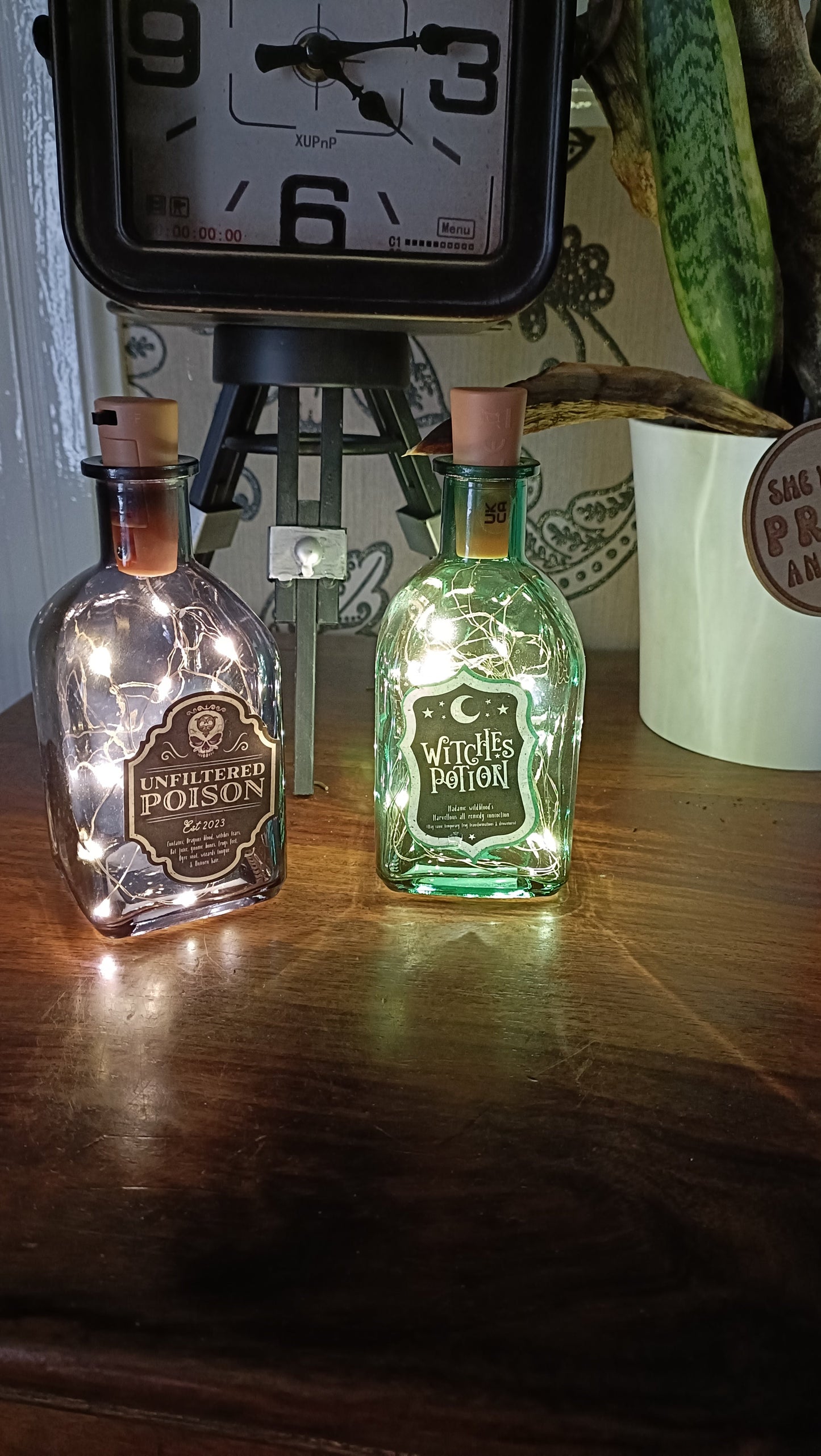 2x Lampenset Hexentrank und ungefilterte Giftlampen