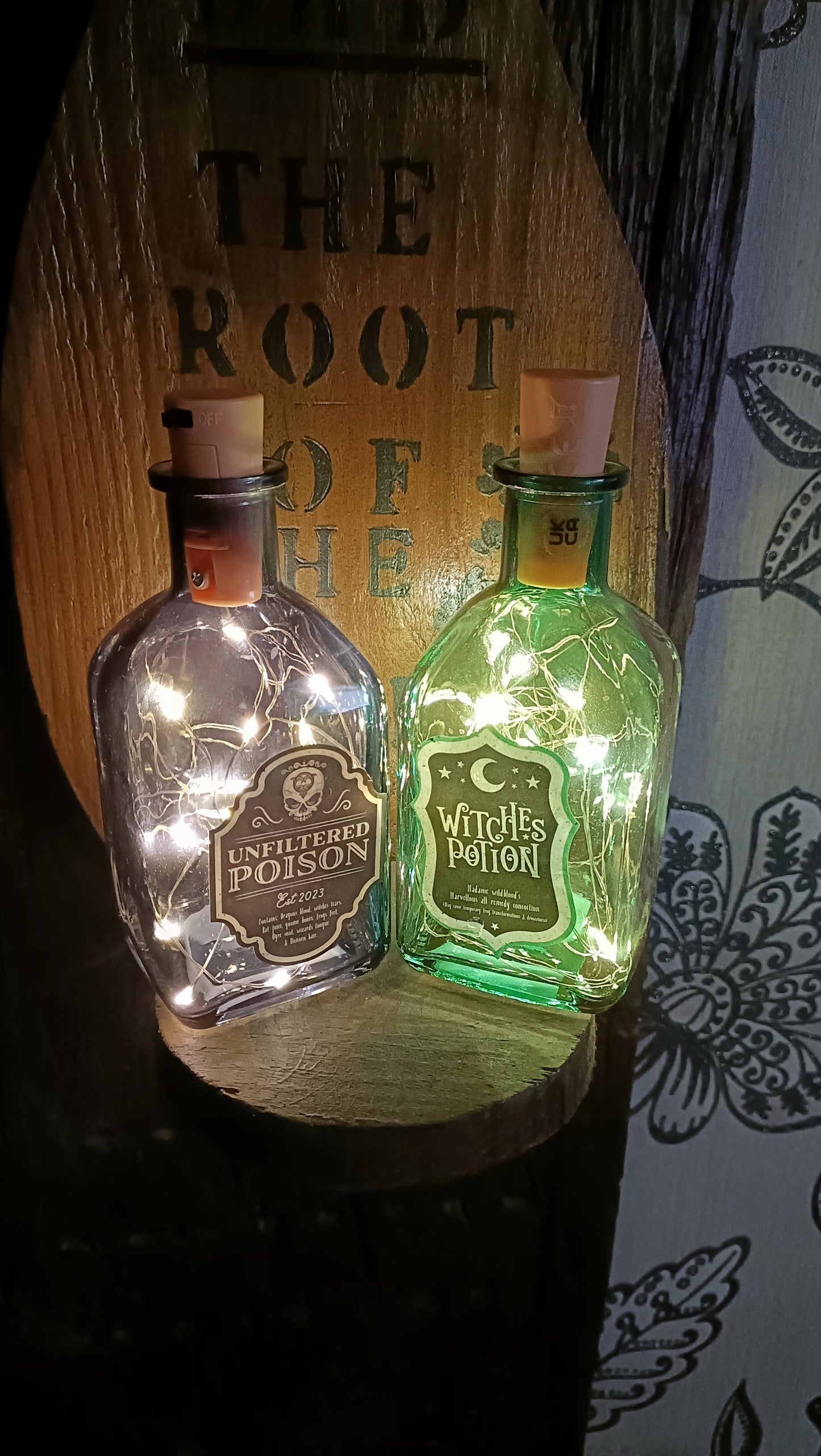 2x Lampenset Hexentrank und ungefilterte Giftlampen