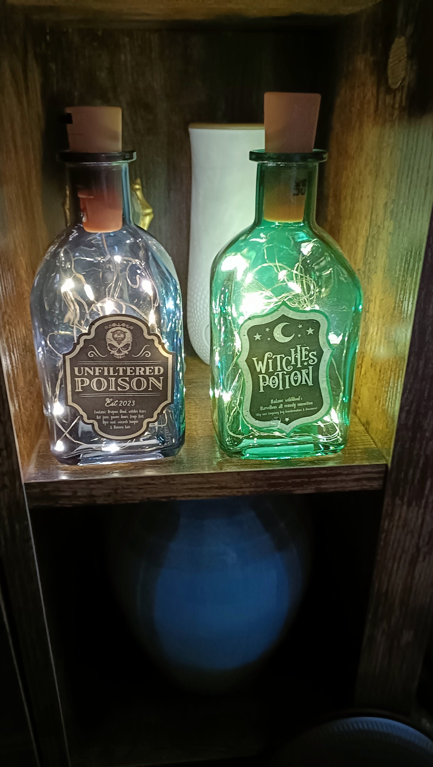 2x Lampenset Hexentrank und ungefilterte Giftlampen