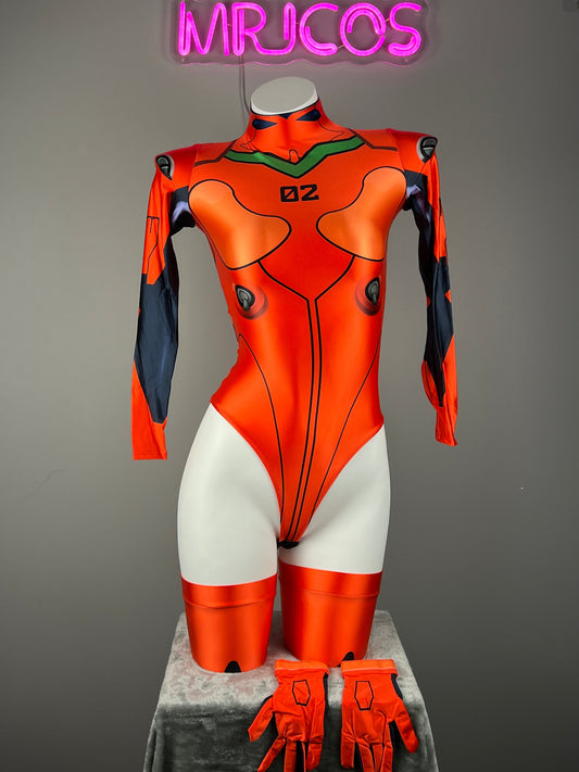 Anime Style Spandex Cosplay BodySuit Plugsuit Halloween Costume Zentai - www.Shopthatapp.com