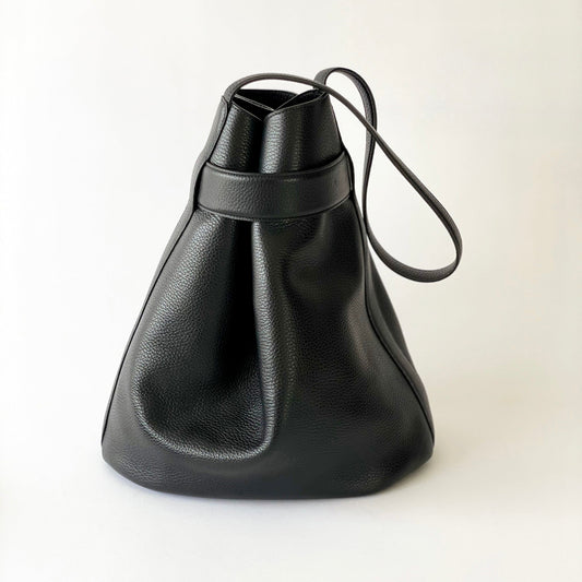 The Navona Bucket Bag in Black - www.Shopthatapp.com