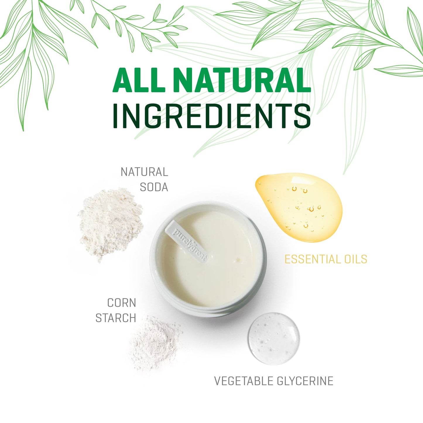 Déodorant crème aux agrumes pour hommes