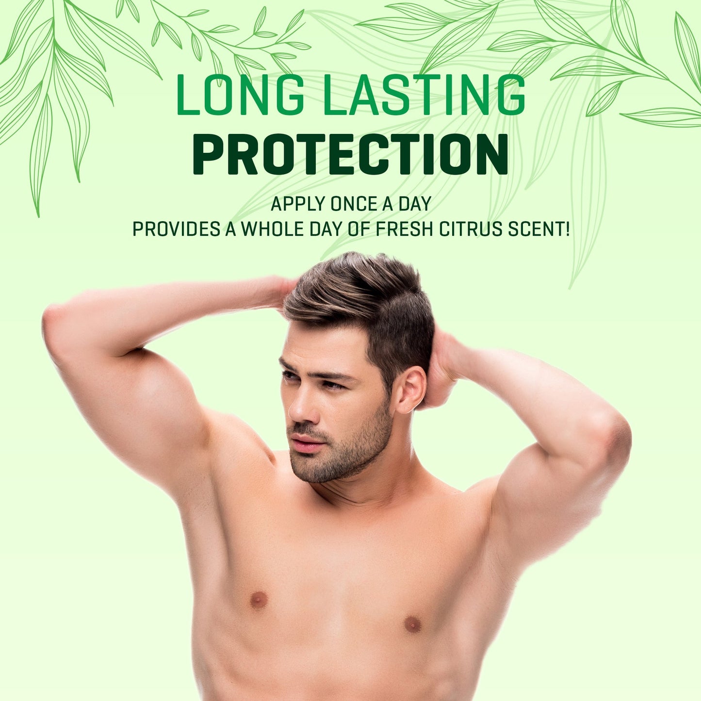 Déodorant crème aux agrumes pour hommes