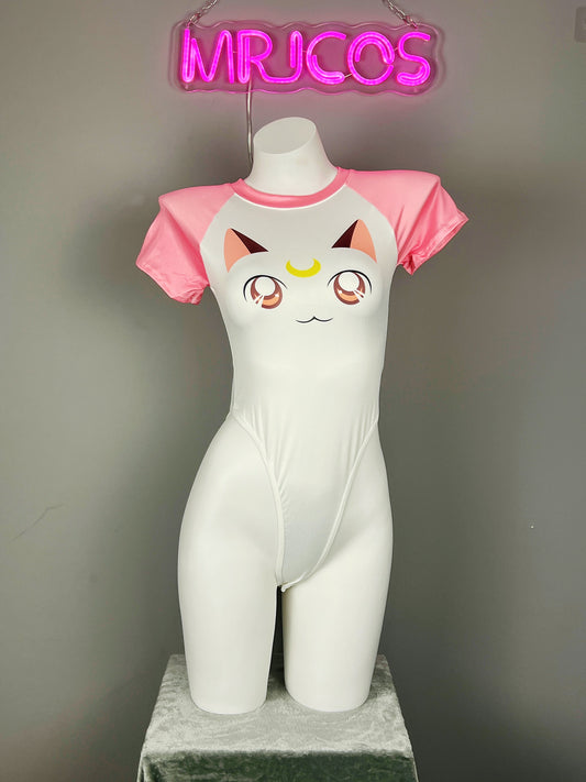 Anime Style Cosplay BodySuit Open Crotch Lingerie Costume - www.Shopthatapp.com