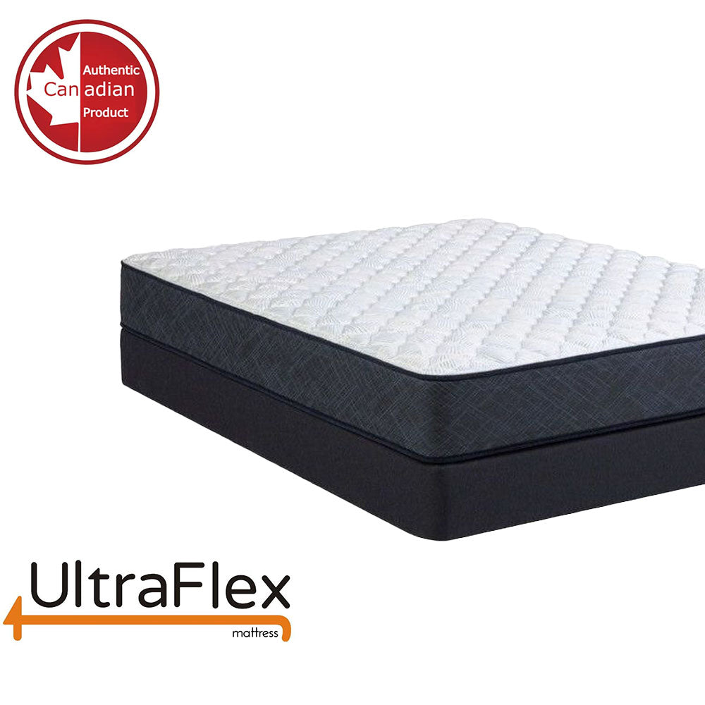 UltraFlex RADIANCE - High-Density Natural Blend Foam Encasing, CoolTemp Cooling Gel, Eco-Friendly Orthopedic Mattress With Multiple Spinal Support Zones (Made in Canada)