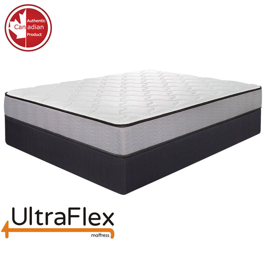 UltraFlex PARADISE - Natural Heavy Duty Foam Blend, Low Motion Transfer, Comfort+ Quilting, Orthopedic Cool Gel, and Spinal Posture Support Eco-Friendly Mattress (Made in Canada) - www.Shopthatapp.com