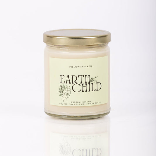 Earth Child Soy Wax Candle - www.Shopthatapp.com