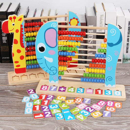Kindergarten Elementary School Math Children Standing Abacus Count frame - www.Shopthatapp.com #