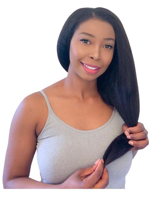 Kinky Blowout Straight -U-Part Wig-Cosmetics-www.Shopthatapp.com-Easy Blend Extensions