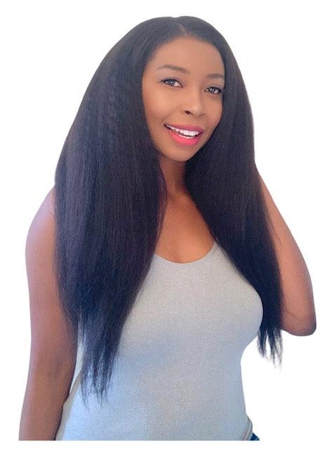 Kinky Blowout Straight -U-Part Wig-Cosmetics-www.Shopthatapp.com-Easy Blend Extensions