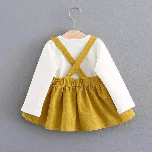Korean girls' rabbit dress, baby princess dress 916 - www.Shopthatapp.com
