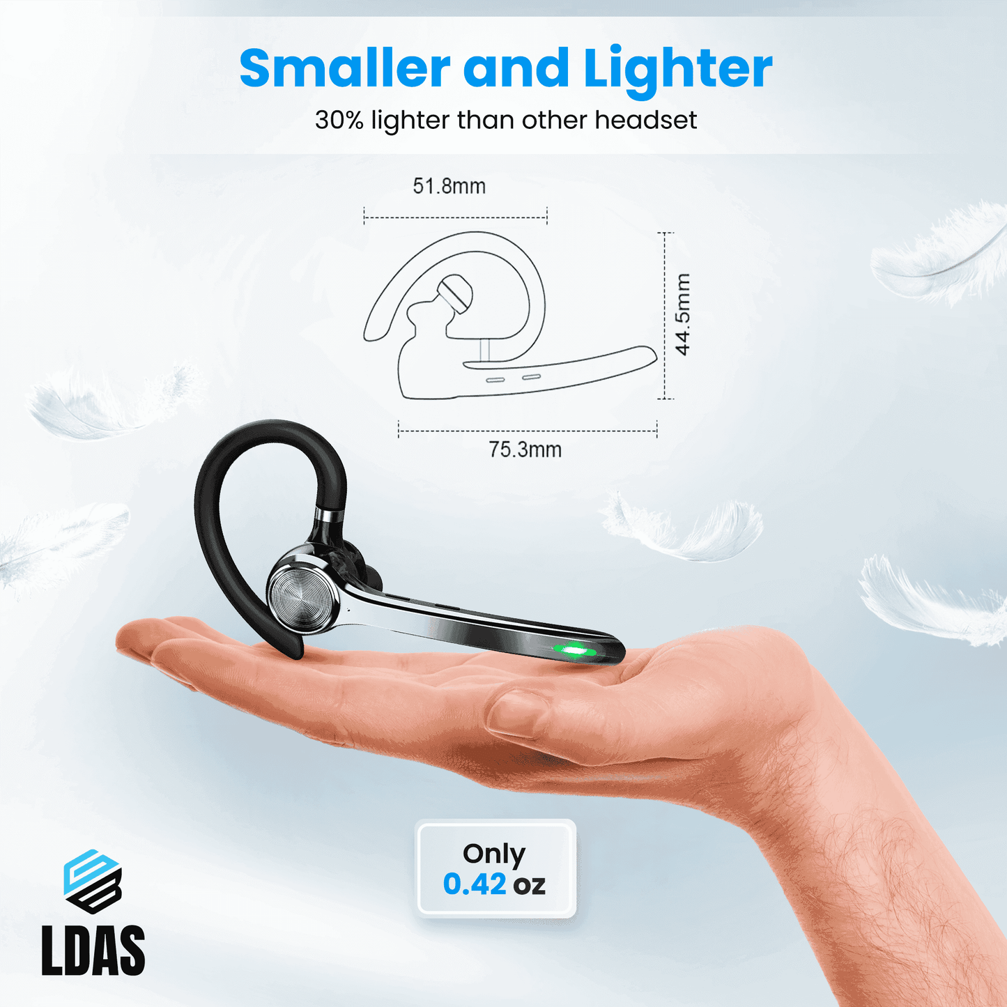 LDAS Bluetooth Headset G7 - www.Shopthatapp.com