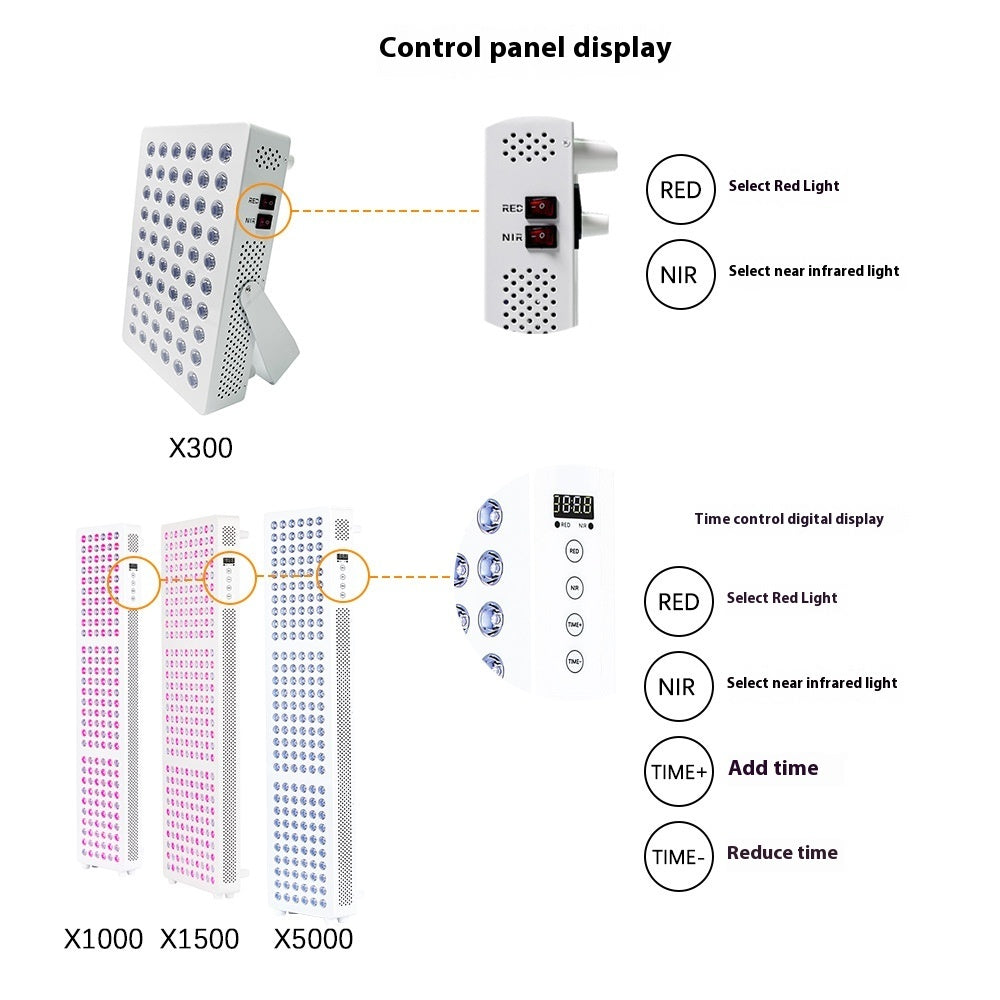 LED Beauty Therapy Far Infrared Lamp Dual Chip Luminous - www.Shopthatapp.com